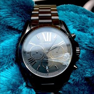 Michael Kors Oversized Black Bradshaw Watch